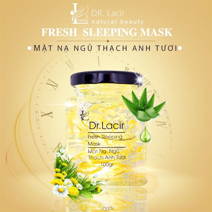 Mặt nạ thạch anh tươi Dr Lacir 100gr
