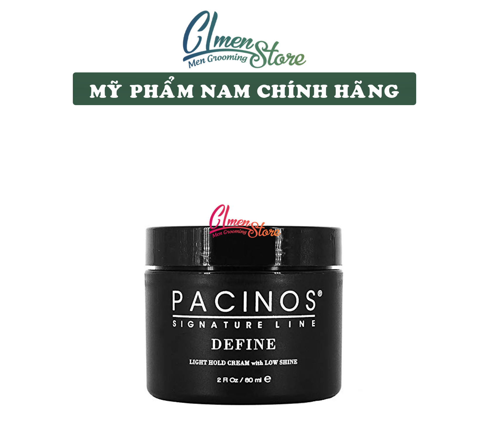 Sáp vuốt tóc Pacinos Define Cream – 60ml | Tạo kiểu tóc cho nam