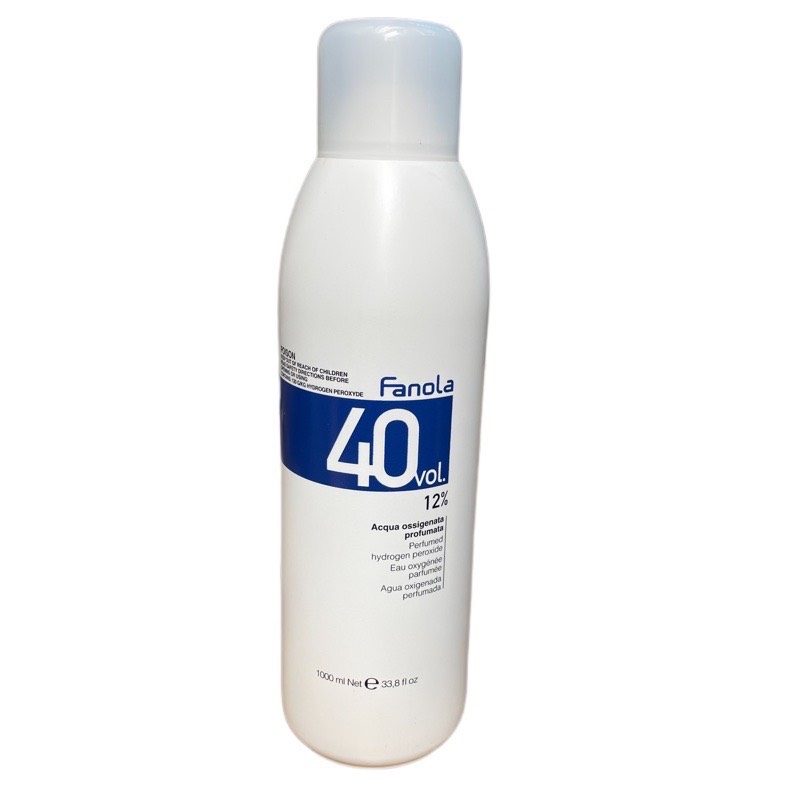 Oxy trợ nhuộm Fanola Perfumed Hydrogen Peroxide 1000ml