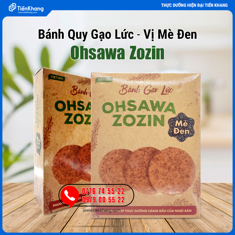 Bánh Gạo Lứt Ohsawa Zozin