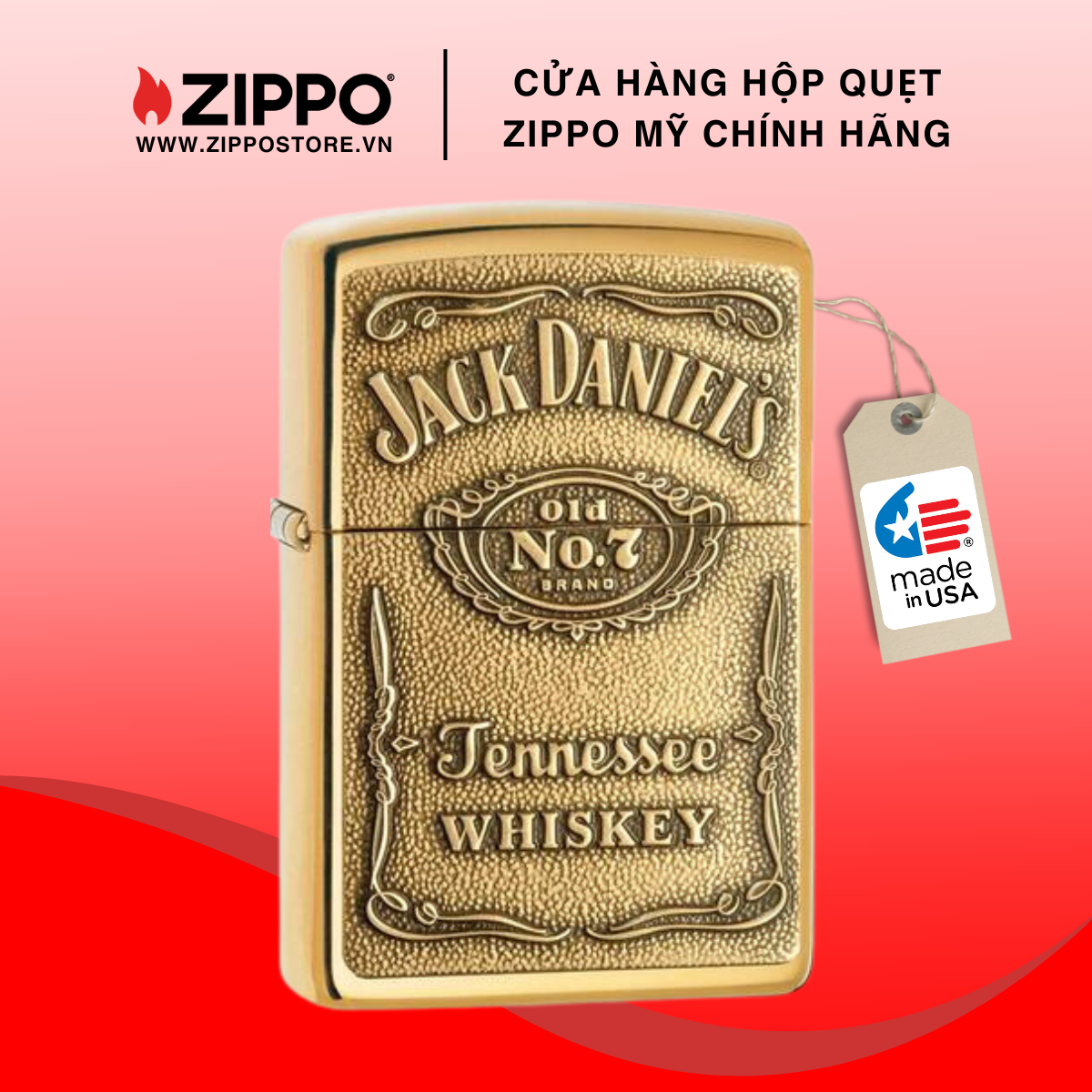 Jack Daniel's Zippo Lighter ®   254Bjd.428