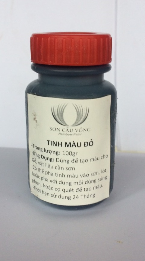 Tinh Màu Đỏ 100gr