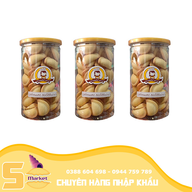 【Combo 3 hủ】Bánh sò khóm kẹp dứa thái lan【Sò Market】