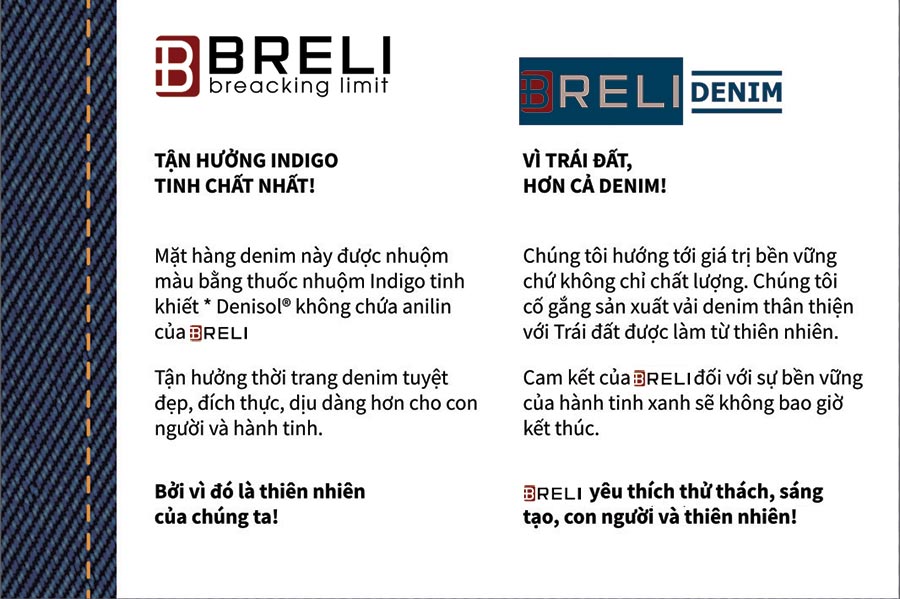 Quần Jean nam Breli - BJD2139-DB
