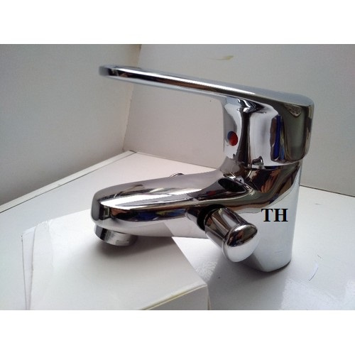 Chậu liền sen nóng lạnh TO TO đồng cao cấp kèm bát sen chỉnh 3 chế độ dành cho chậu 1 lỗ