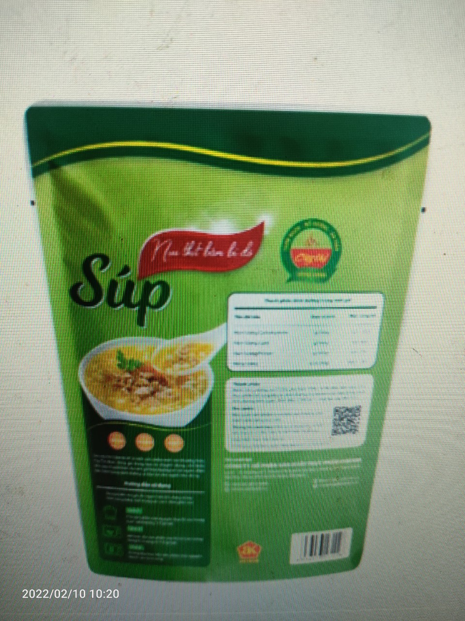 Soup Nui Thịt Bằm Bí Đỏ Cây Thị