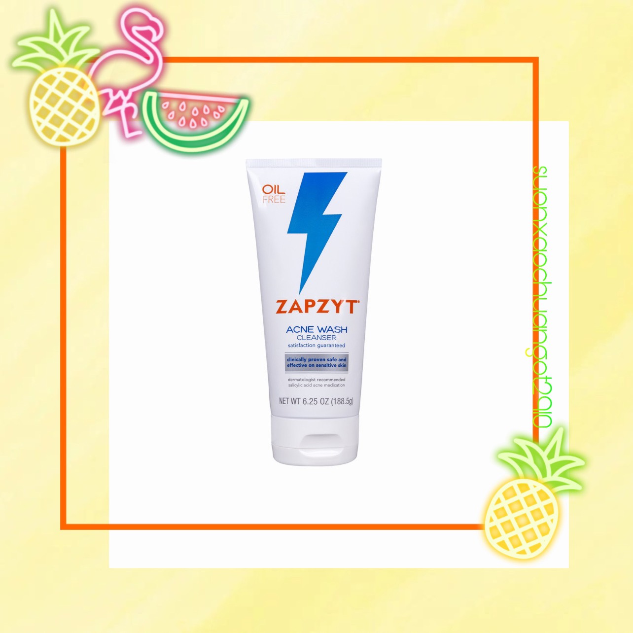 Sữa rửa mặt 2% BHA - ZAPZYT Acne Wash