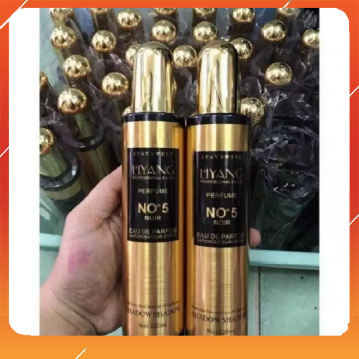[HCM]XỊT DƯỠNG TÓC HƯƠNG NƯỚC HOA LIYANG No5 220ml