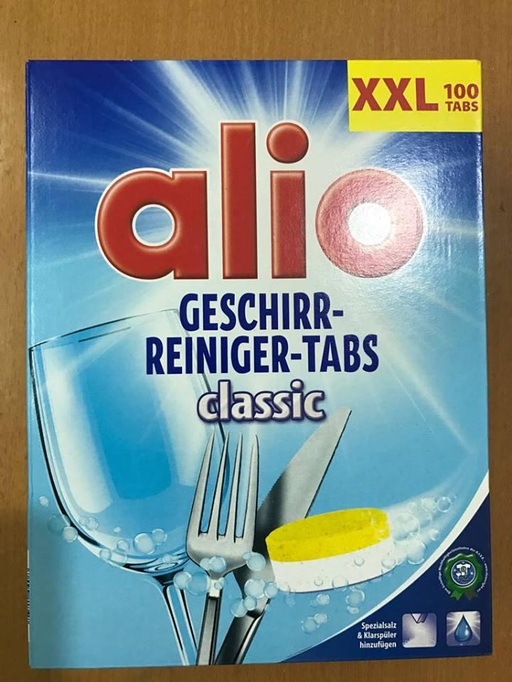 Viên Rửa Bát Alio 100 viên( NK Đức )