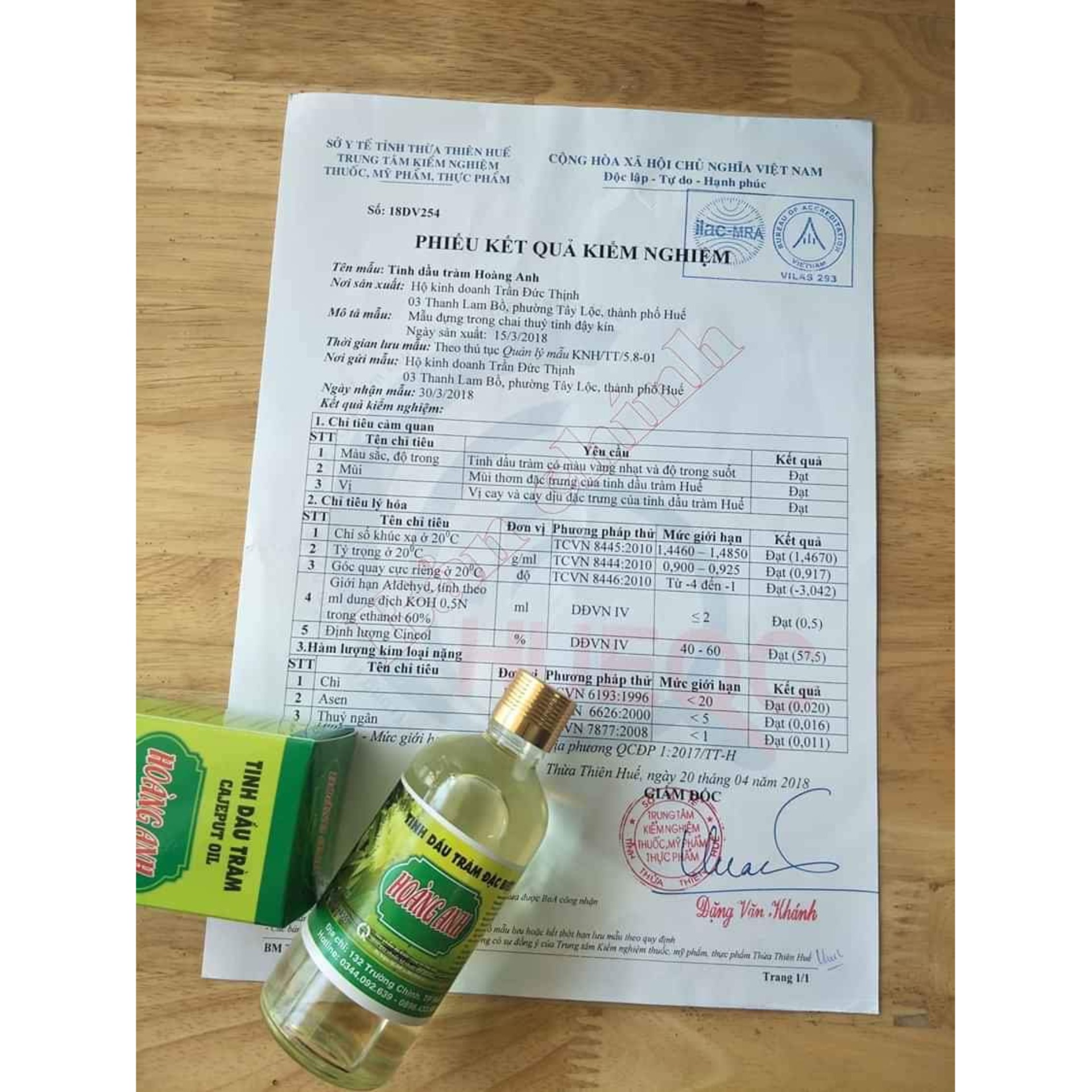 Tinh dầu tràm Hoàng Anh ( 10ml, 50ml, 100ml)