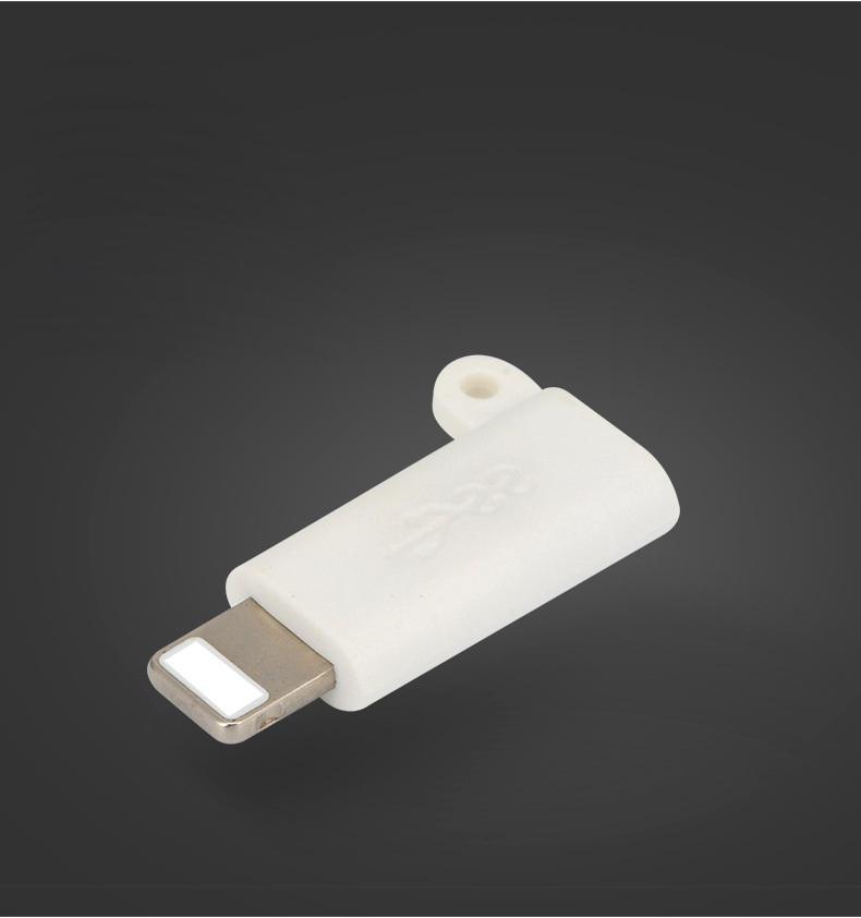 Đầu chuyển đổi cổng USB Type -C sang Lightning (Trắng)
