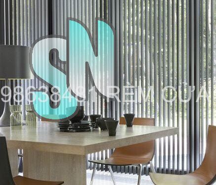 Rèm Lá Dọc Bảo Ngọc Cao Cấp, Cản Nắng Cản Sáng 100% (Nhận Làm Size Theo Yêu Cầu)