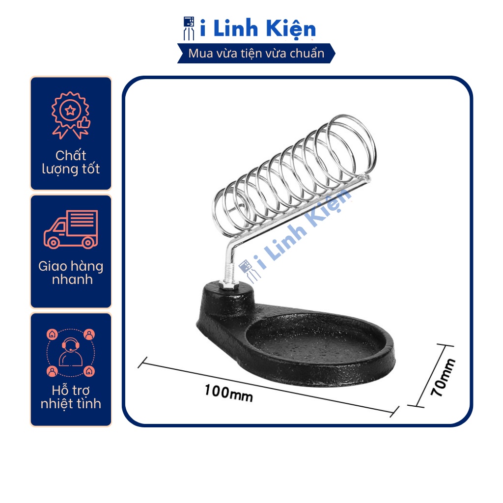 Đế gác mỏ hàn tròn chất lượng tốt.