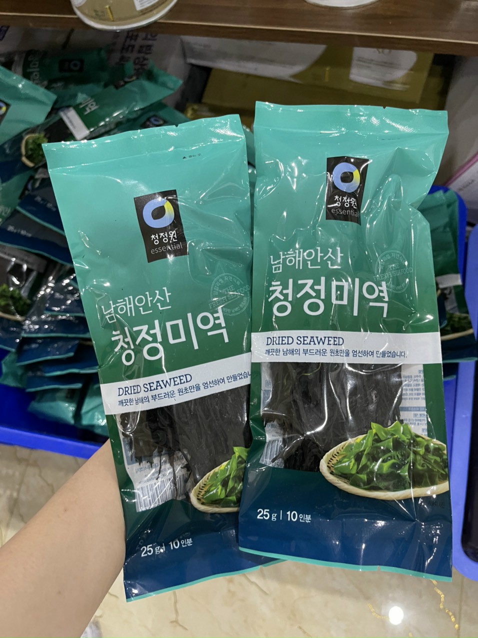 Rong biển khô nấu canh Hàn Quốc 25gr