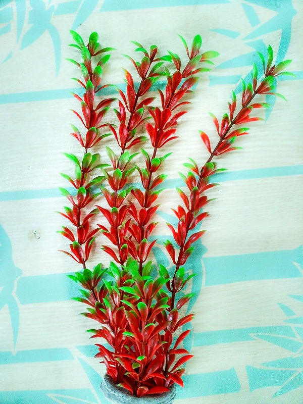 Cây nhựa cao trang trí hồ cá, bể cá cảnh