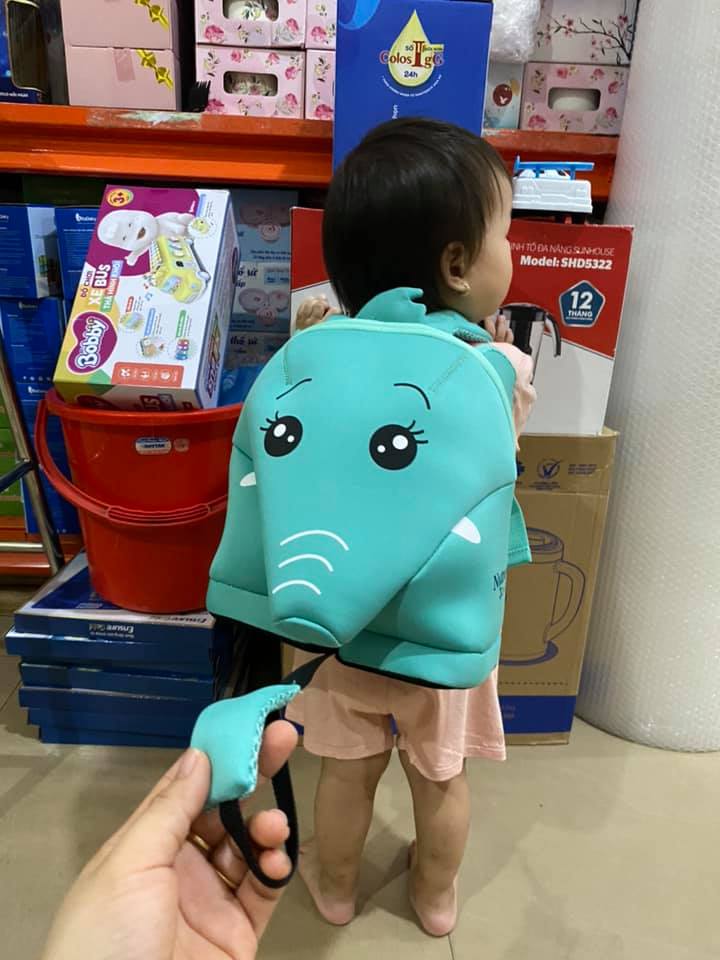 [HCM]Balo voi xanh siêu cưng quà Nutren