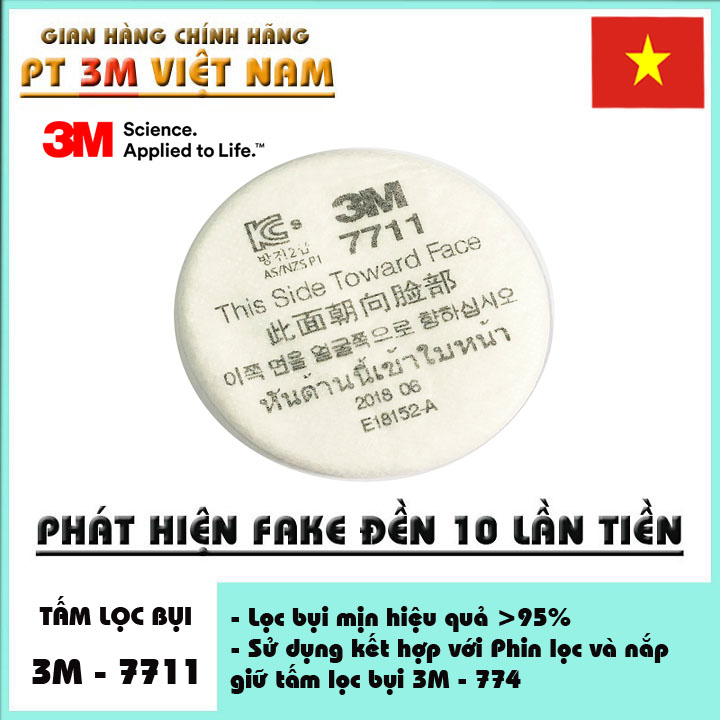 Tấm lọc bụi 3M 7711