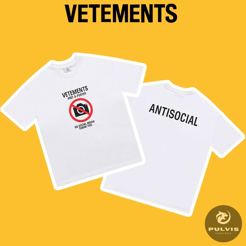 ️áo tee vetements no social media t-shirt 2021full tag túi, áo thun vetements