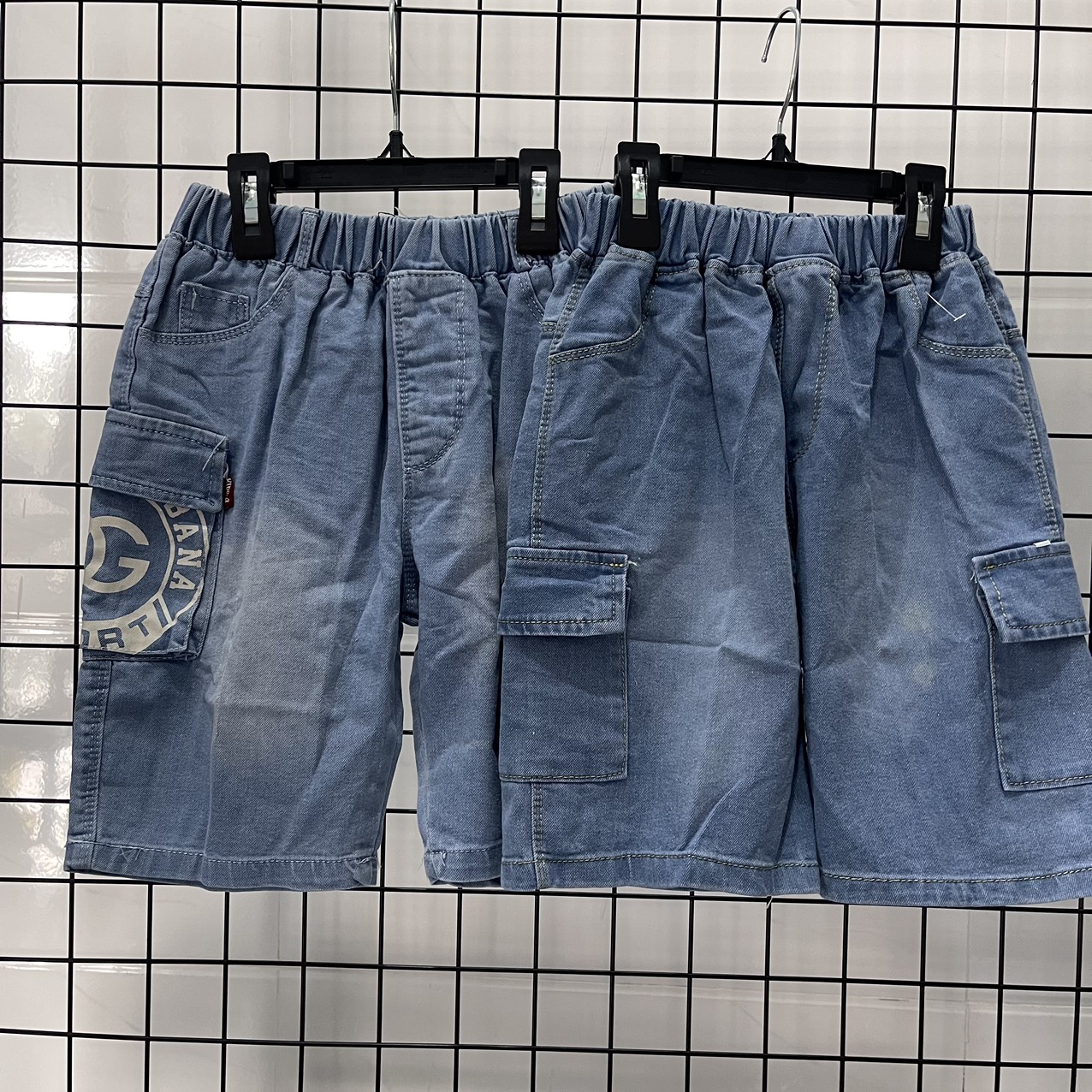 Quần jeans ngắn/ sort cho bé trai 7-35kg