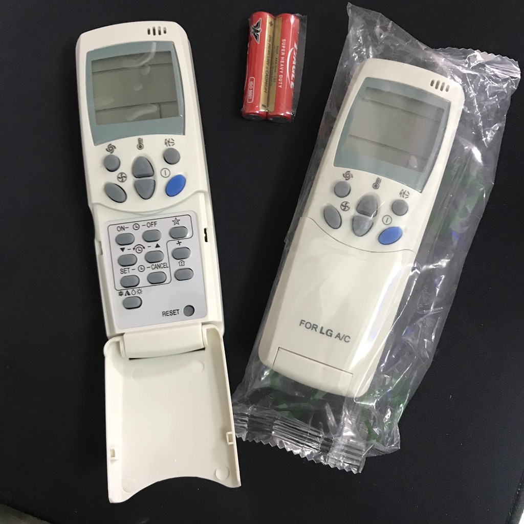 Điều khiển Remote điều hòa LG 6 nút cài đặt