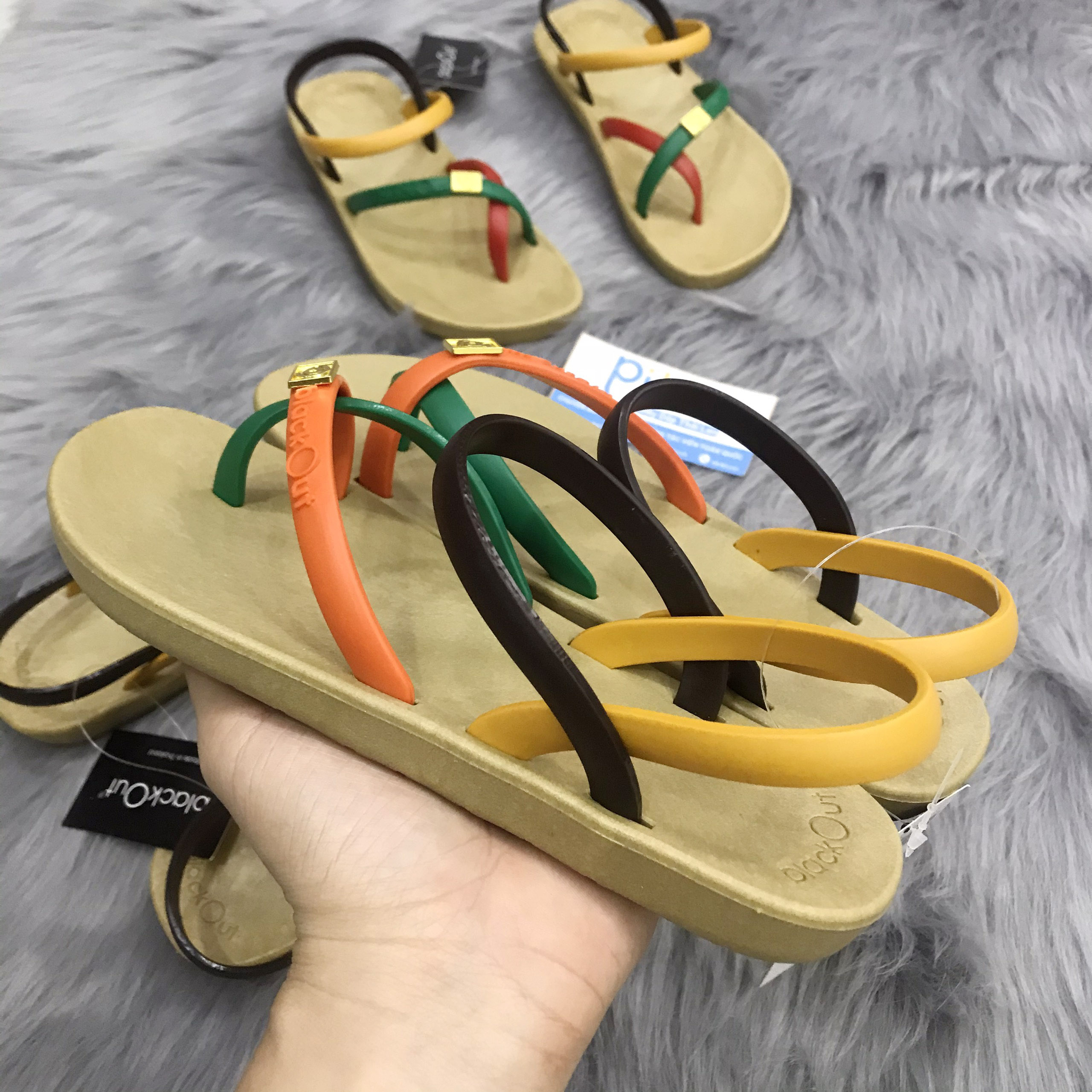 Dép Thái Lan Nữ Sandal BlackOut Chính Hãng (CÓ HỘP)