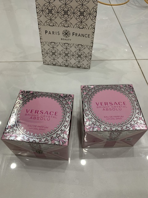 [HCM]Nước hoa versace bright crystal absolu edp 50ml full seal (như hình)