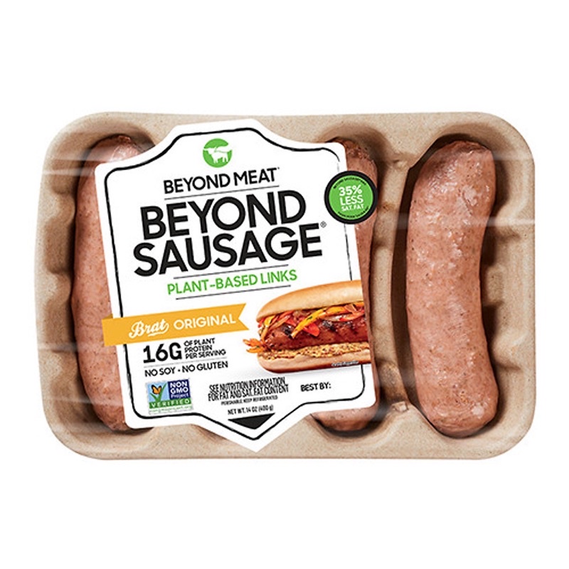 [CHỈ GIAO HCM] XÚC XÍCH CHAY THỰC VẬT PLANT BASED BEYOND MEAT MỸ 400G