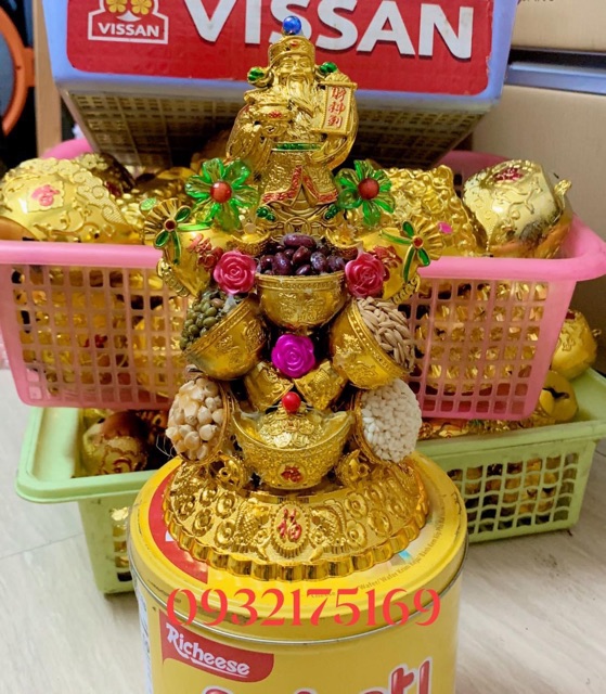 Tháp tỏi - ngũ đậu- Thần Tài