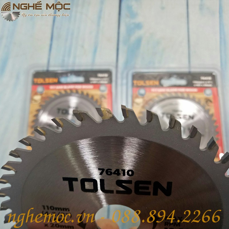 Đĩa Cắt Gỗ Tolsen 76410 Nghề Mộc