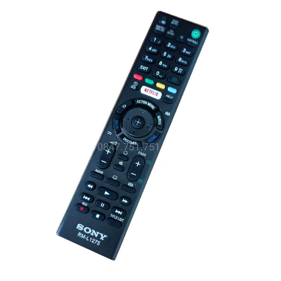 [HCM]Điều Khiển Ti Vi SONY RM-L1275 ( Internet TV )