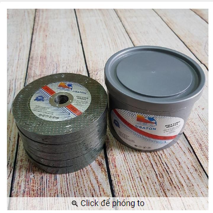 Đá cắt sắt con cá _ hộp 50 viên