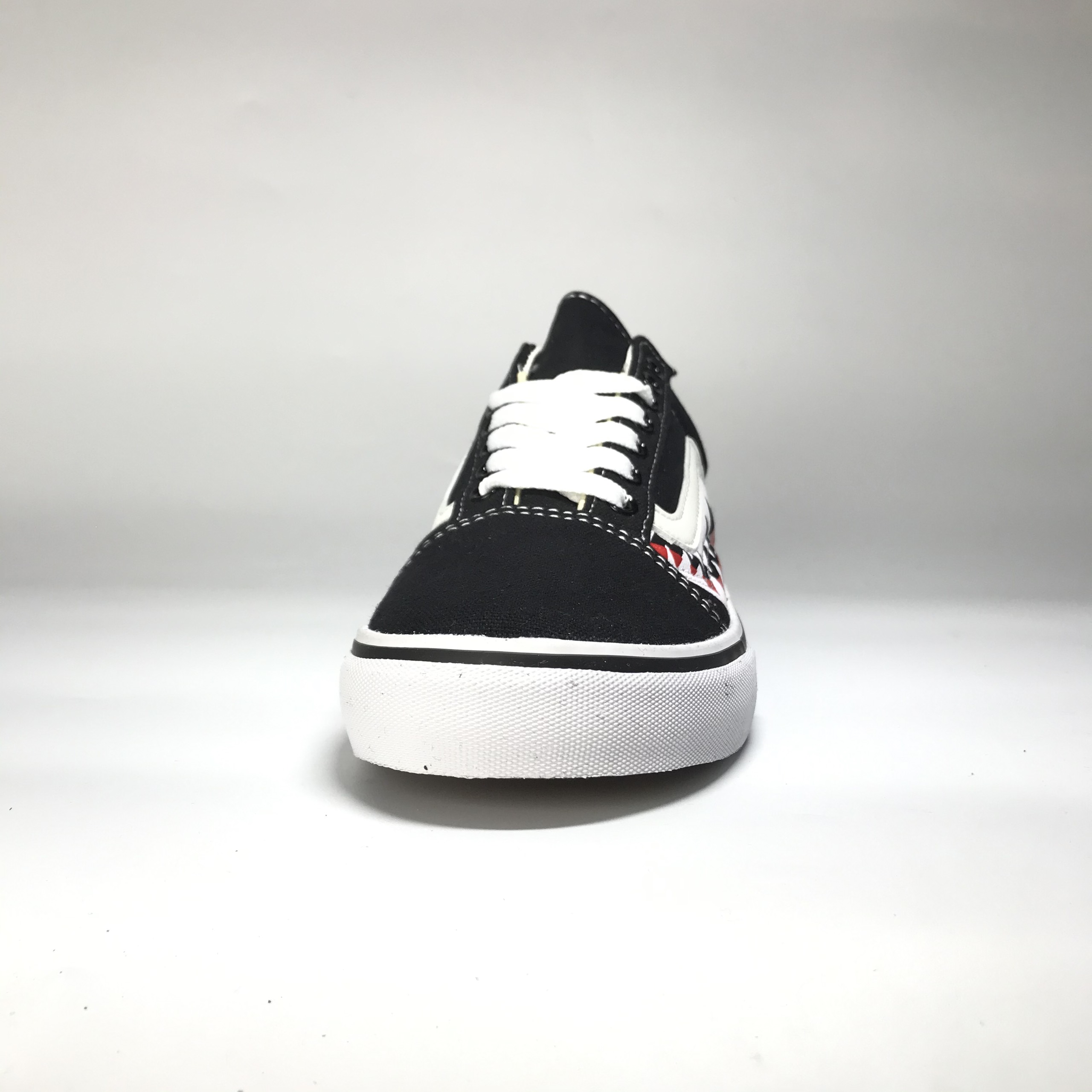 Giày Vans Cá Mập Bape Full Box