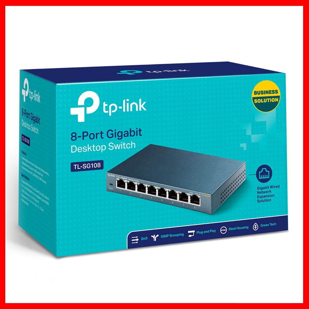 Switch 8 port tplink 1g , ls1008d,freeship max ,chính hãng,tốc độ cao,hub chia 8 cổng 1g,dễ lắp đặt
