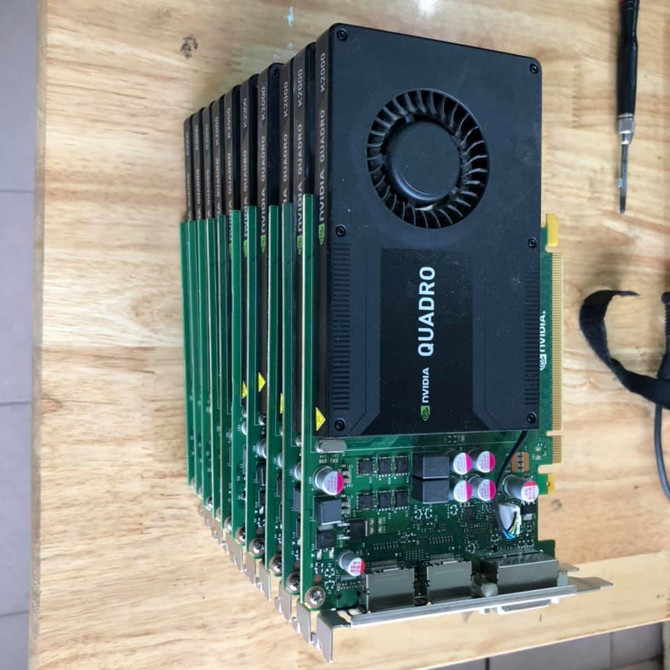 CARD MÀN HÌNH QUADRO M2000 (4G / GDDR5 / 128 BIT) CHUYÊN ĐỒ HỌA