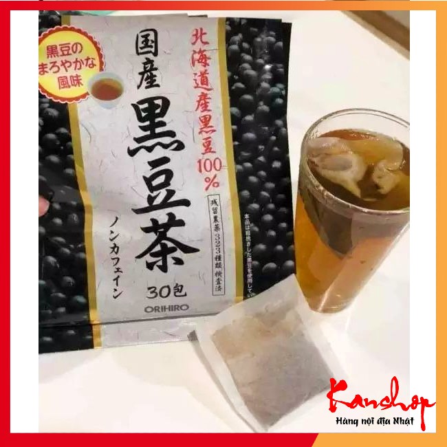 Trà đậu đen Orihiro Nhật Bản 30 gói 180g