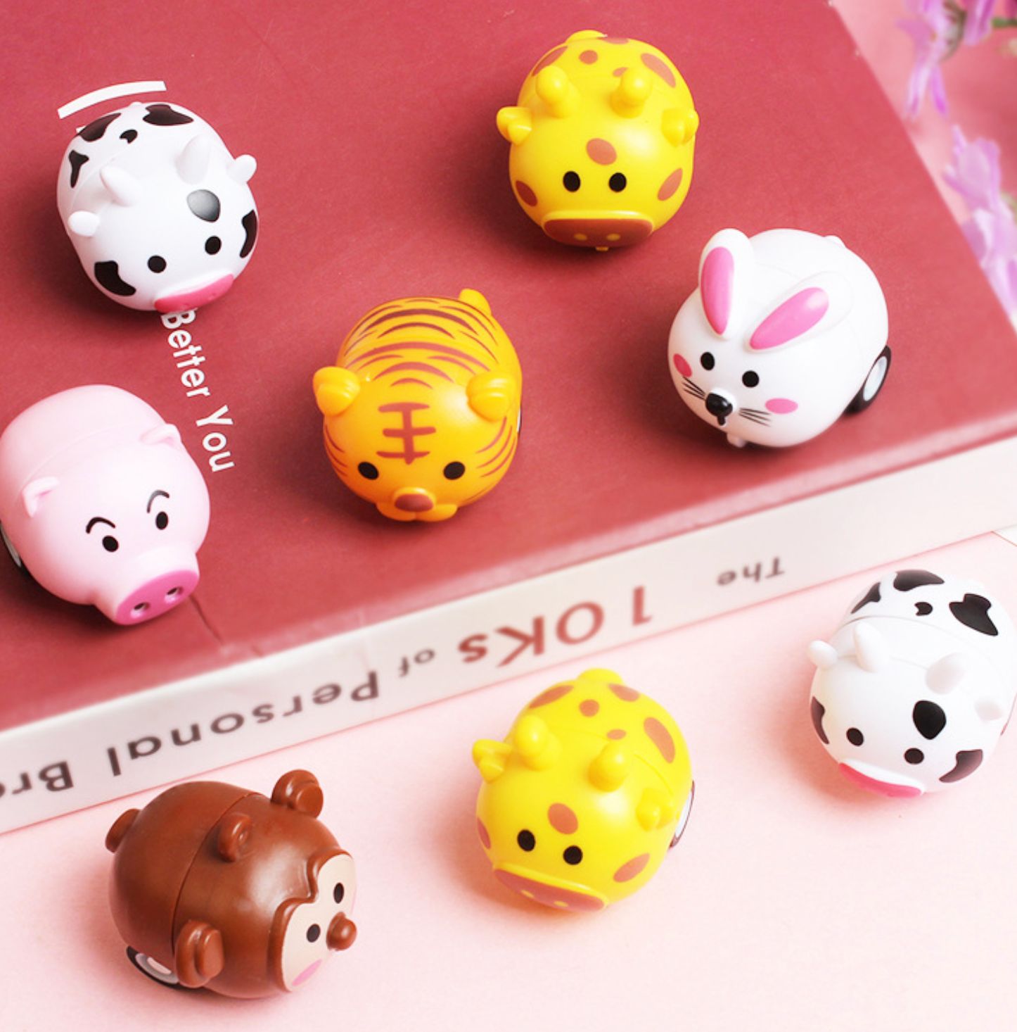 [COMBO 2 Chiếc] Đồ chơi Lợn Con chạy cót độc đáo - Đồ chơi ô tô cho bé
