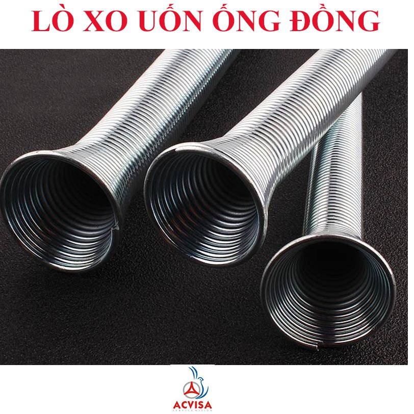 Lò Xo Uốn Ống Đồng Ngoài Phi 19, 16,12,10, 6 (Mạ Kẽm)