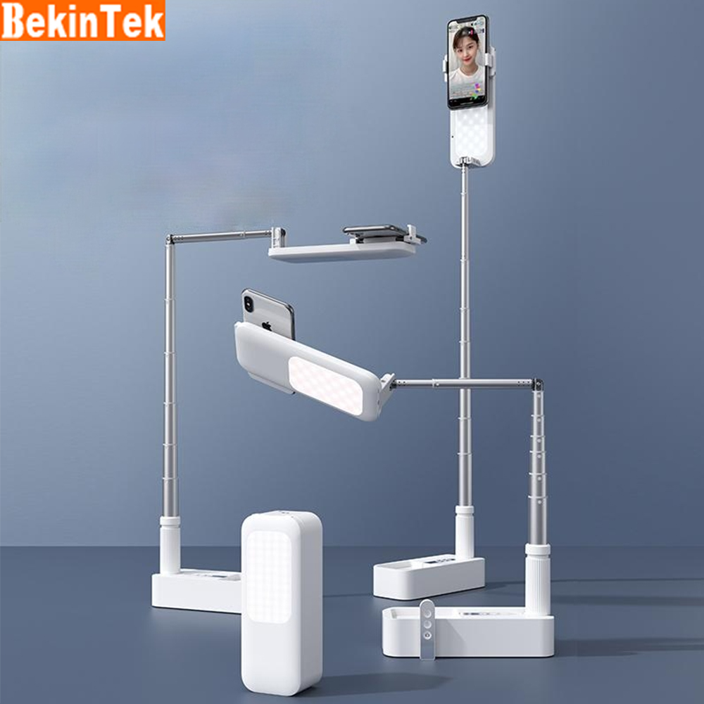 BekinTek Giá đỡ điện thoại đa năng cầm tay Có thể gập lại có thể sạc lại