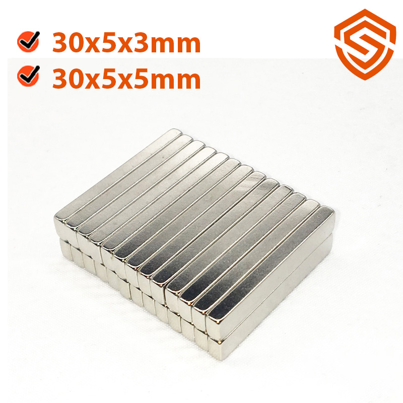 Nam châm đất hiếm 30x5x3/5mm