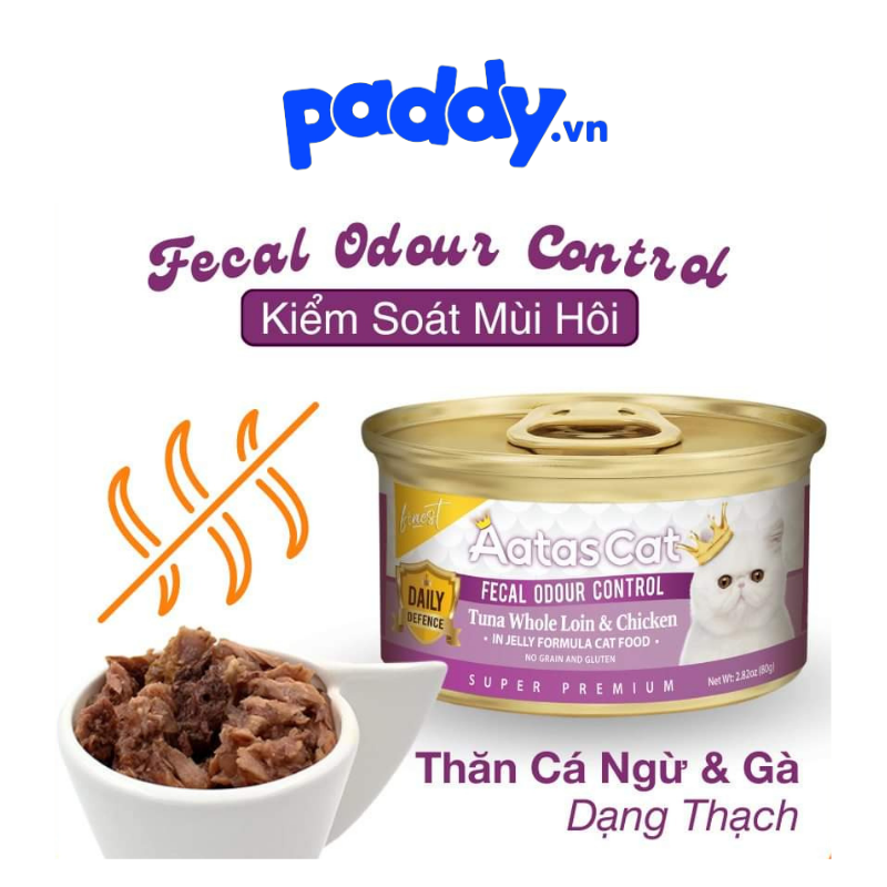 Pate Mèo Mọi Lứa Tuổi Aatas Super Food