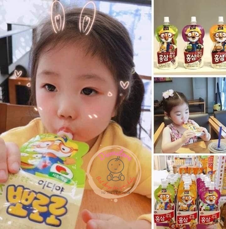 Nước uống hồng sâm trái cây Paldo 100ml