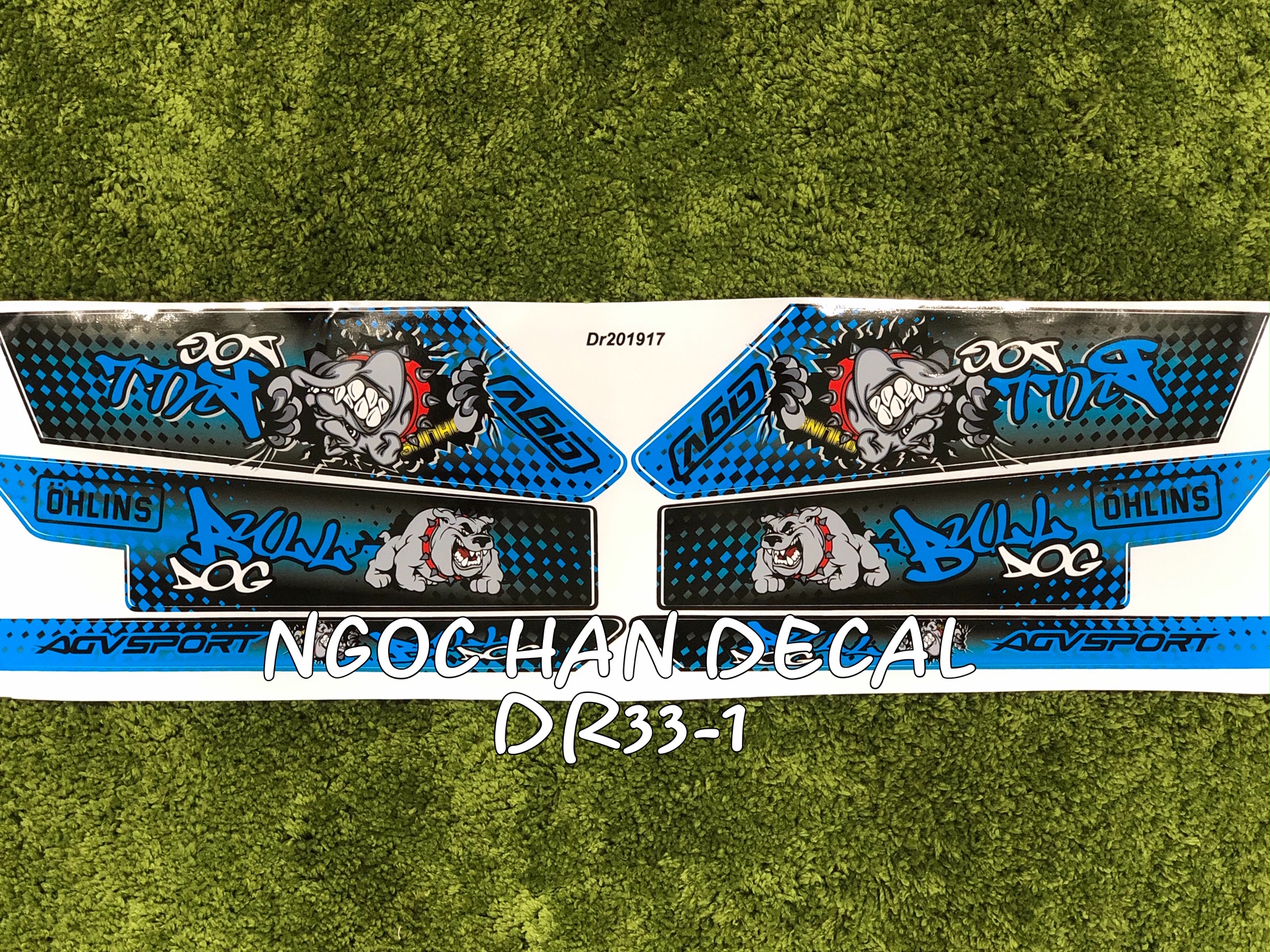 [HCM]Tem chế nguyên bộ chó Bulldog (nửa con) màu biển cho Dream -- Ngọc Hân Decal - Sản Phẩm Chất Lượng Gian Hàng Uy Tín Giá Cả Cực Tốt Mua Ngay.