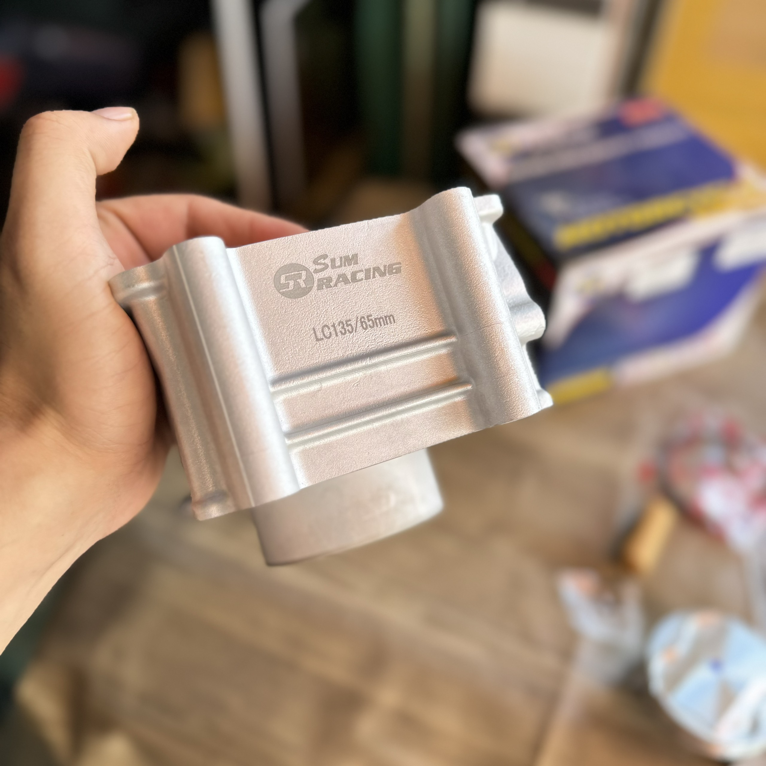 Lòng Sumracing 62mm Exciter 135-150 trọn bộ