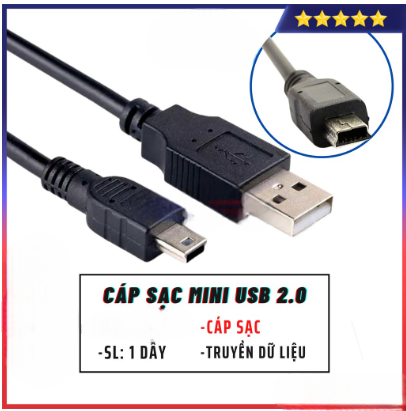 Dây cáp sạc loa bluetooth, cáp sạc đầu v3