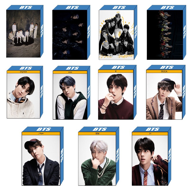 Thẻ ảnh lomo nhóm nhạc Kpop BTS