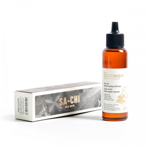 [HCM]Sachi Serum tóc phục hồi tóc hư tổn Cocoon 70ml