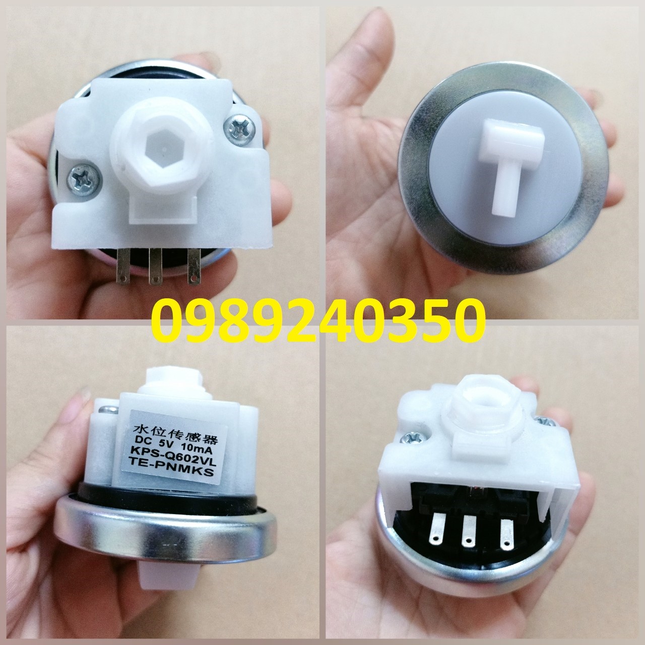 Van phao áp lực cảm biến nước máy giặt Toshiba INVERTER 3 dây