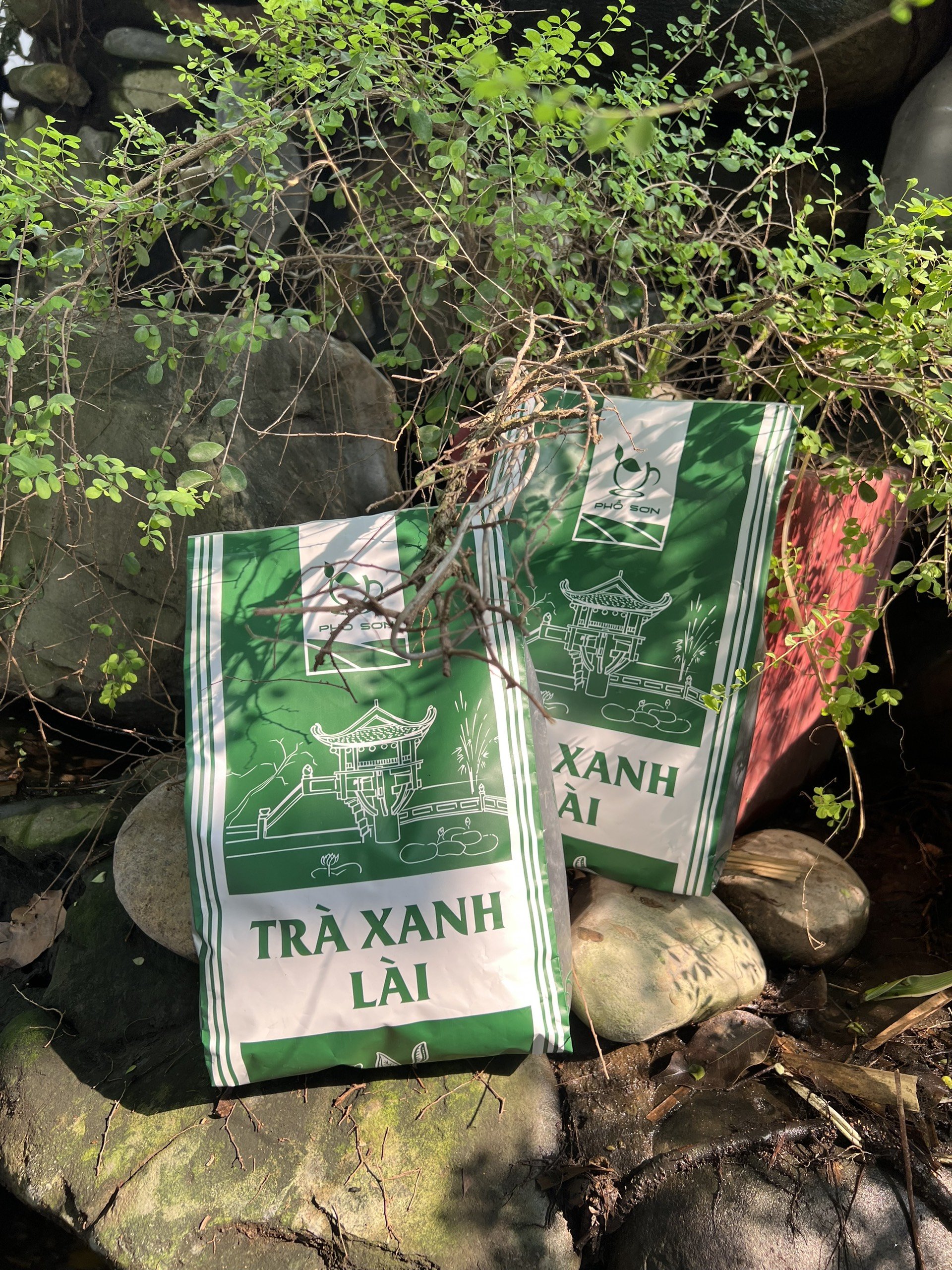Trà Phổ Sơn 500gr [ Trà đen - Trà xanh lài ]