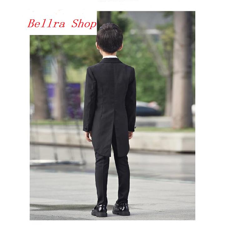 Vest Comle Đen Bé Trai Lịch Lãm Cao Cấp  8 - 18  tuổi -C02