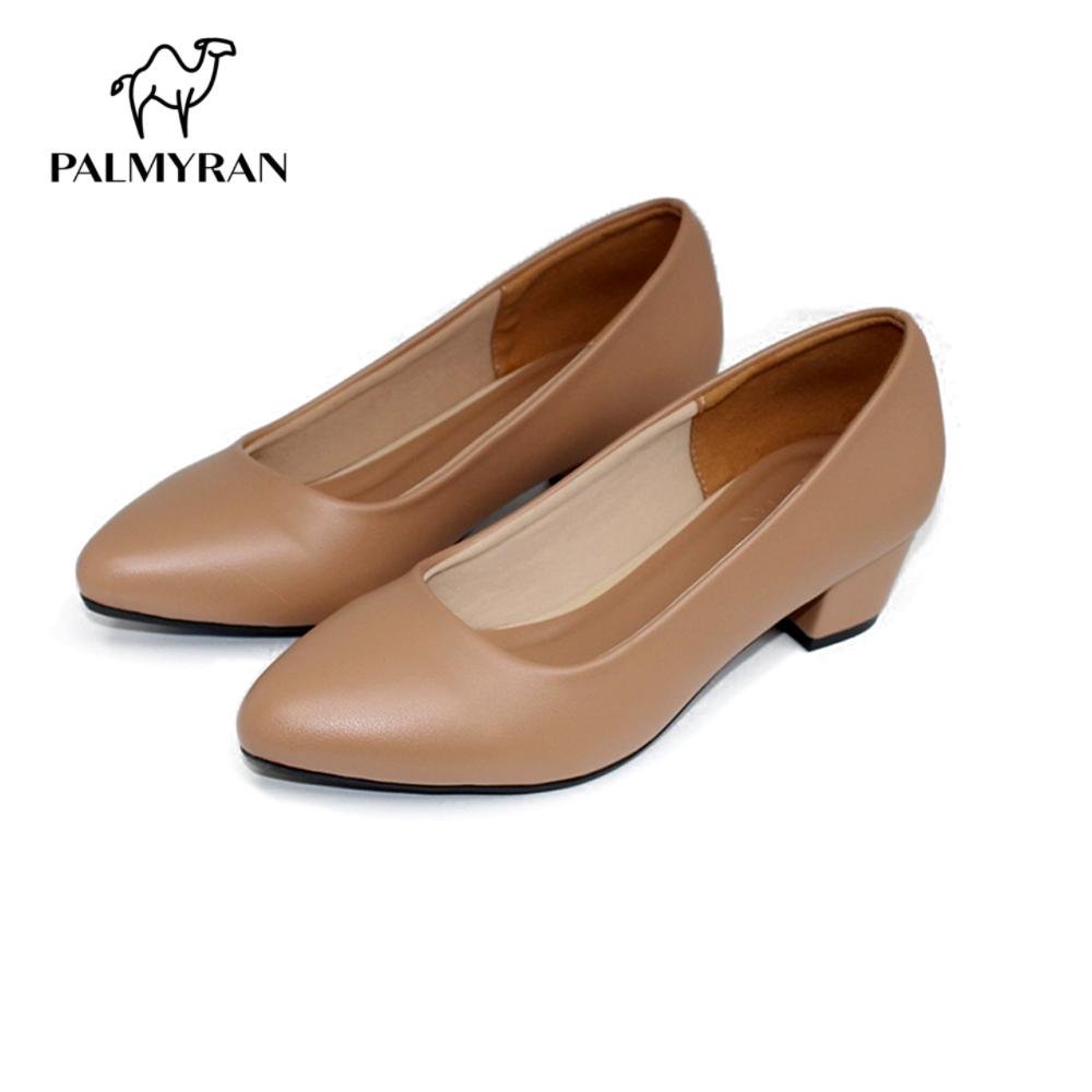 Giày cao gót nữ 3cm da sịn thật palmyran CG28